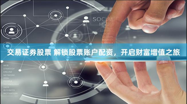 交易证券股票 解锁股票账户配资，开启财富增值之旅